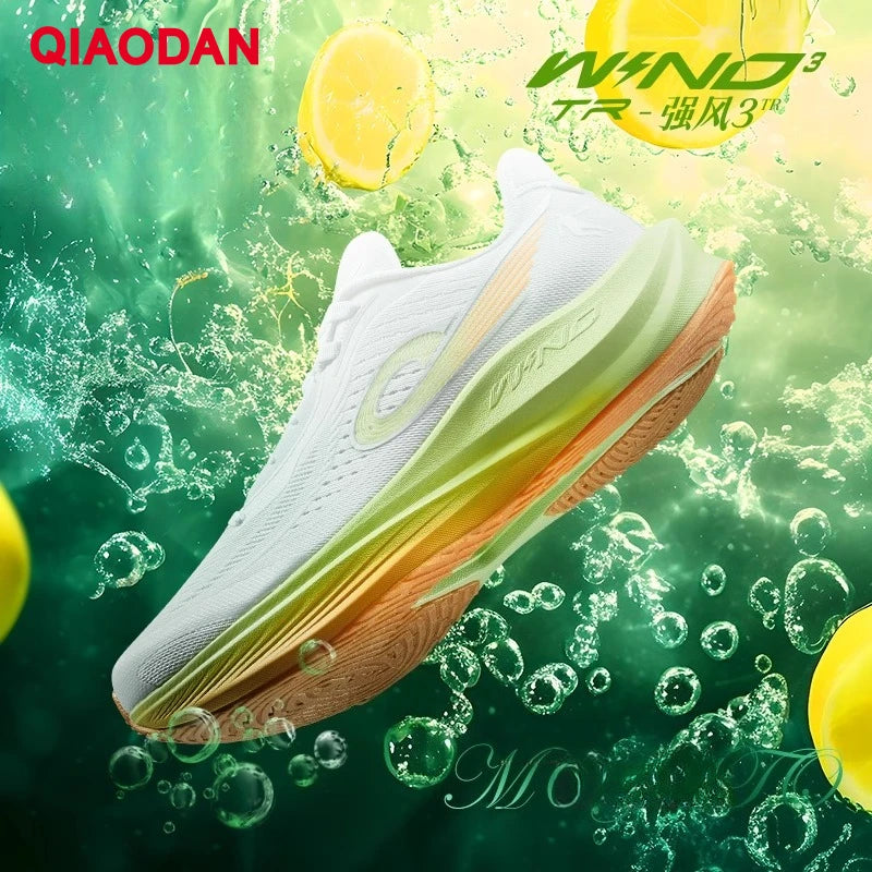 Scarpa da basket QIAODAN WIND 3TR Scarpe da Running Maratona Uomo 2025 – Scarpe Sportive con Suola Spessa e Ammortizzazione – Sneakers da Allenamento Maschili. - RAVsneakers