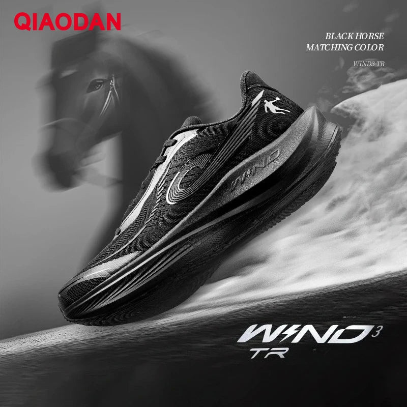 Scarpa da basket QIAODAN WIND 3TR Scarpe da Running Maratona Uomo 2025 – Scarpe Sportive con Suola Spessa e Ammortizzazione – Sneakers da Allenamento Maschili. - RAVsneakers