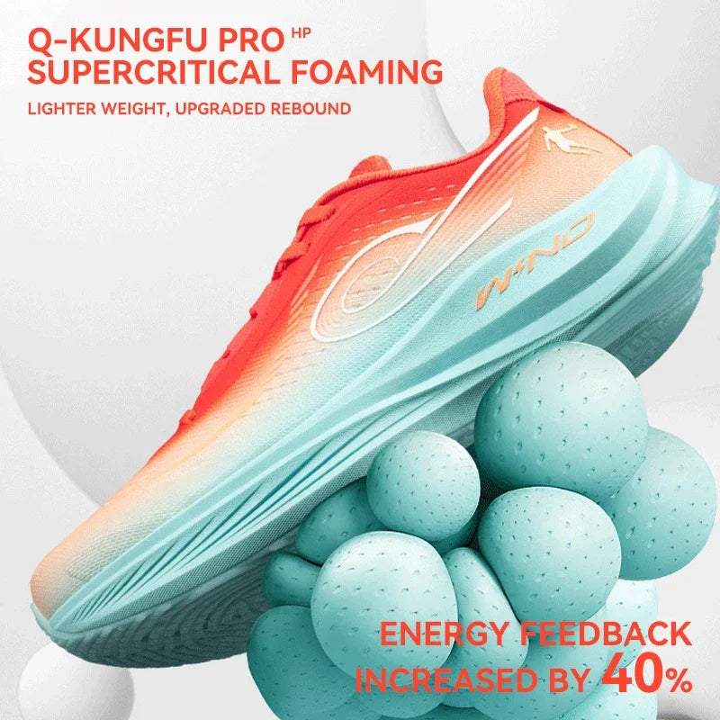 Scarpa da basket QIAODAN WIND 3TR Scarpe da Running Maratona Uomo 2025 – Scarpe Sportive con Suola Spessa e Ammortizzazione – Sneakers da Allenamento Maschili. - RAVsneakers